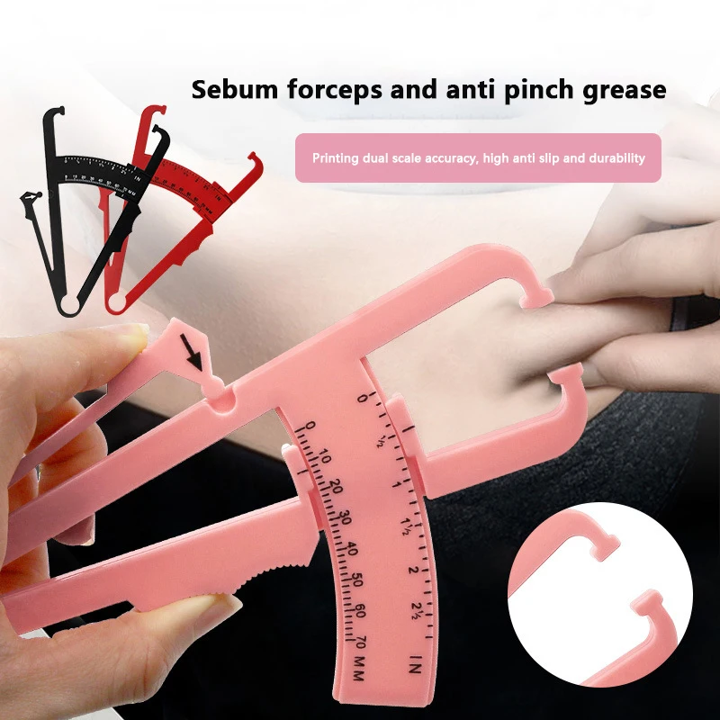 Imagem -03 - Body Fat Caliper Pele Analyzer Gordura Corporal Monitor Sebum Meter Folder Medir Gráficos Slim Fitness Health Tester Pessoal Novo