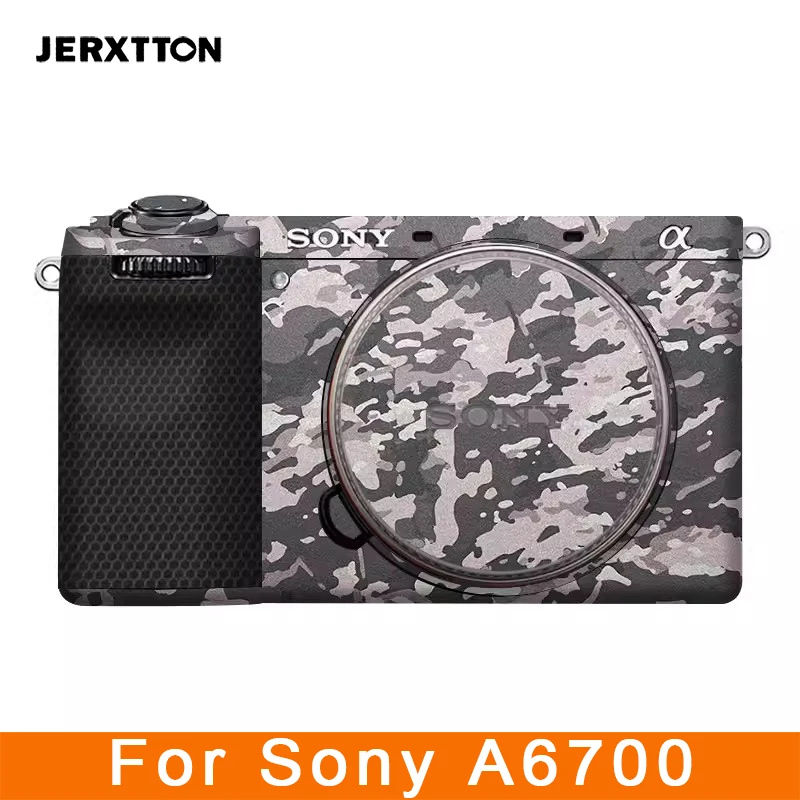 A6700 Camera Sticker Decal Camera 3M Vinyl Skin Premium Wraps Cases Protective Guard Film Court Wraps Cover for Sony Alpha 6700