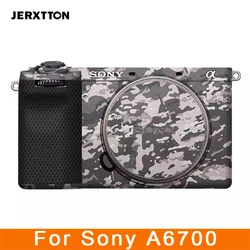 A6700 Camera Sticker Decal Camera 3M Vinyl Skin Premium Wraps Cases Protective Guard Film Court Wraps Cover for Sony Alpha 6700