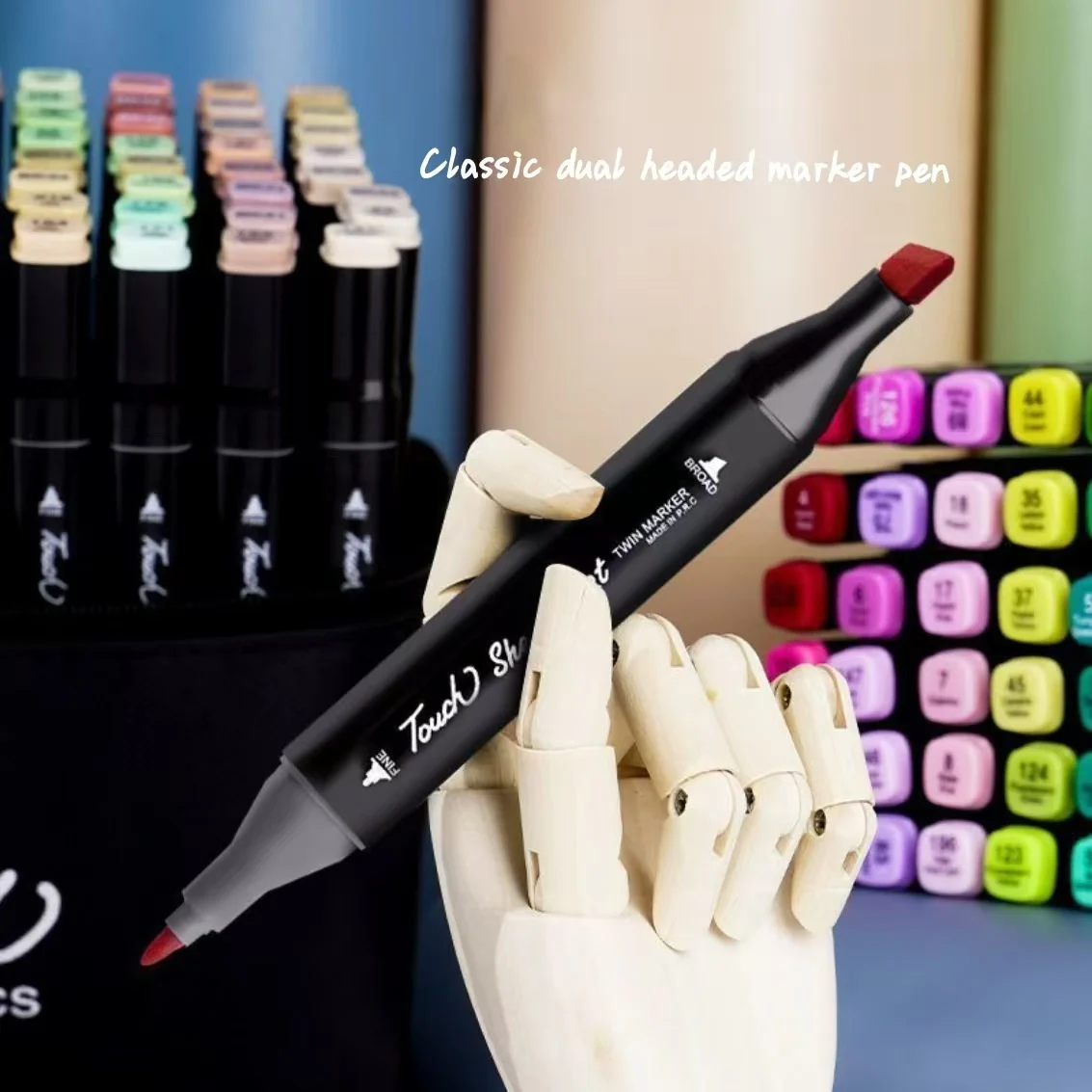 80/120/168/204/262 لون مجموعة أقلام تلوين زيتية لرسم رسم الزيتية علامات تعتمد على الكتابة على الجدران مانغا اللوازم الفنية المدرسية.