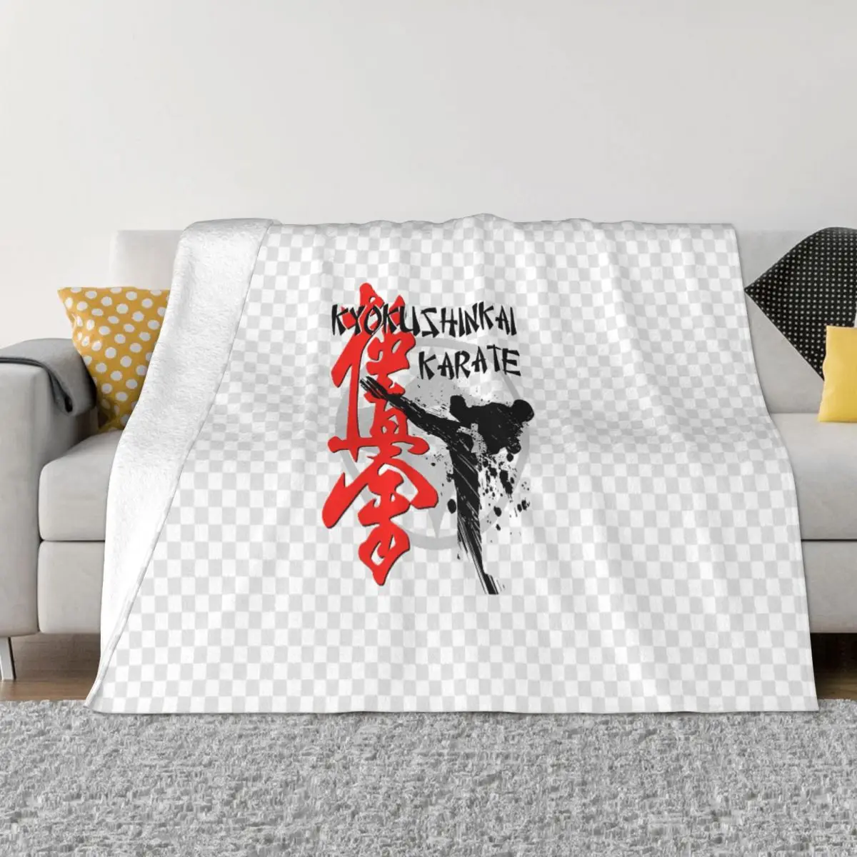 

Kyokushin Logo 12 Anime Quilt For Bed Blankets And Throws Throw Blanket