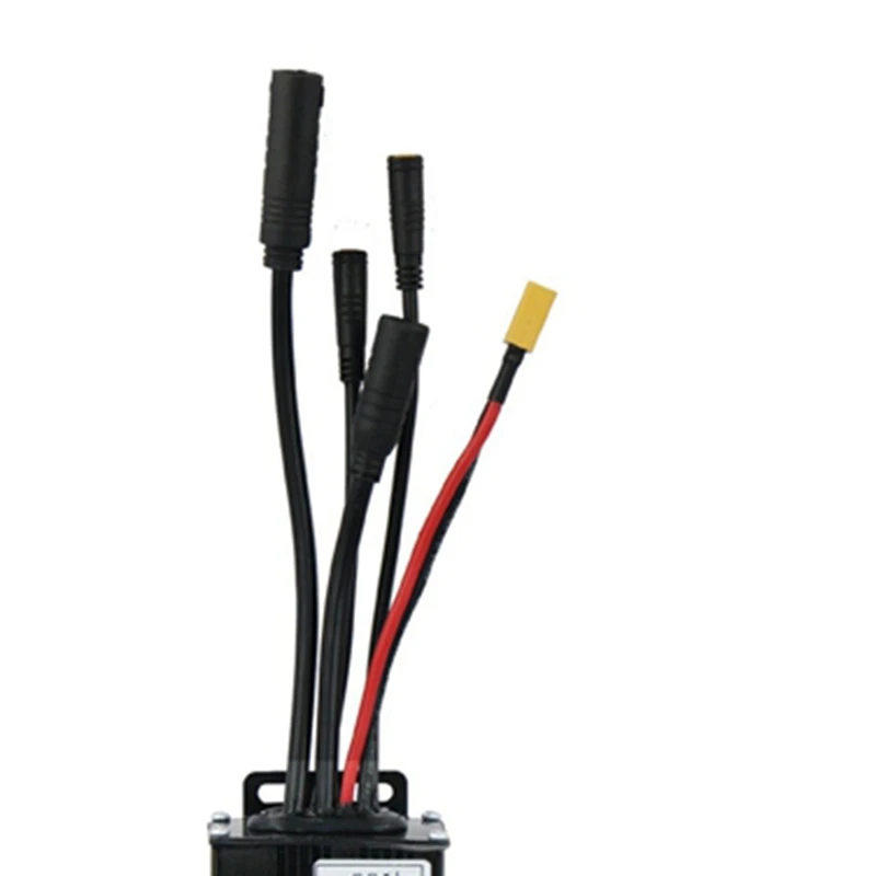 1 Piece For 24V36V48V-26A 500 With 750W Sine Wave Three-Mode Controller Black Electric Scooter Accessories Waterproof Connector