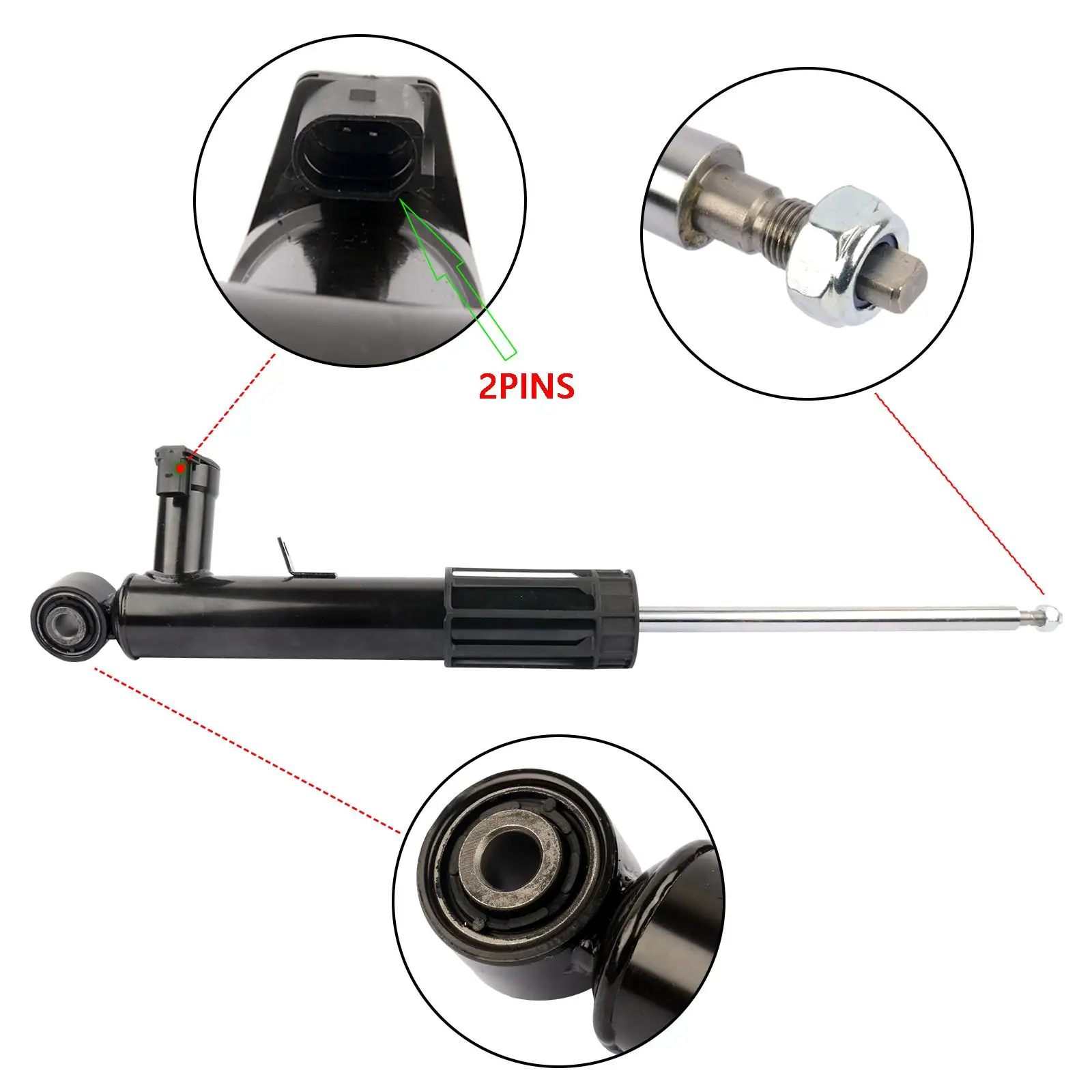 AP01 Hinterachse Links Stoßdämpfer mit Sensor für VW Golf Passat CC 2008–2018 (009h5) – Detaillierte Bewertung und Praxiserfahrung
