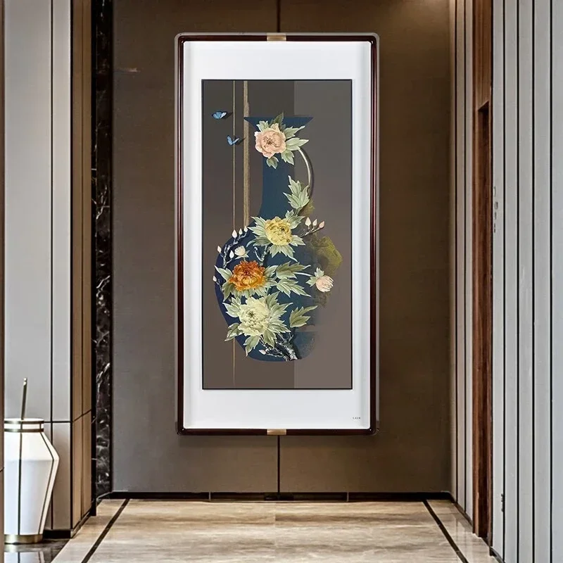 Chinese style decorative paintings are full of gold and jade