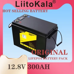 LiitoKala 12V 200Ah 280Ah 300Ah LiFePO4 battery pack with 150A BMS 12.8v  battery for E-scooter RV Solar Energy storage system