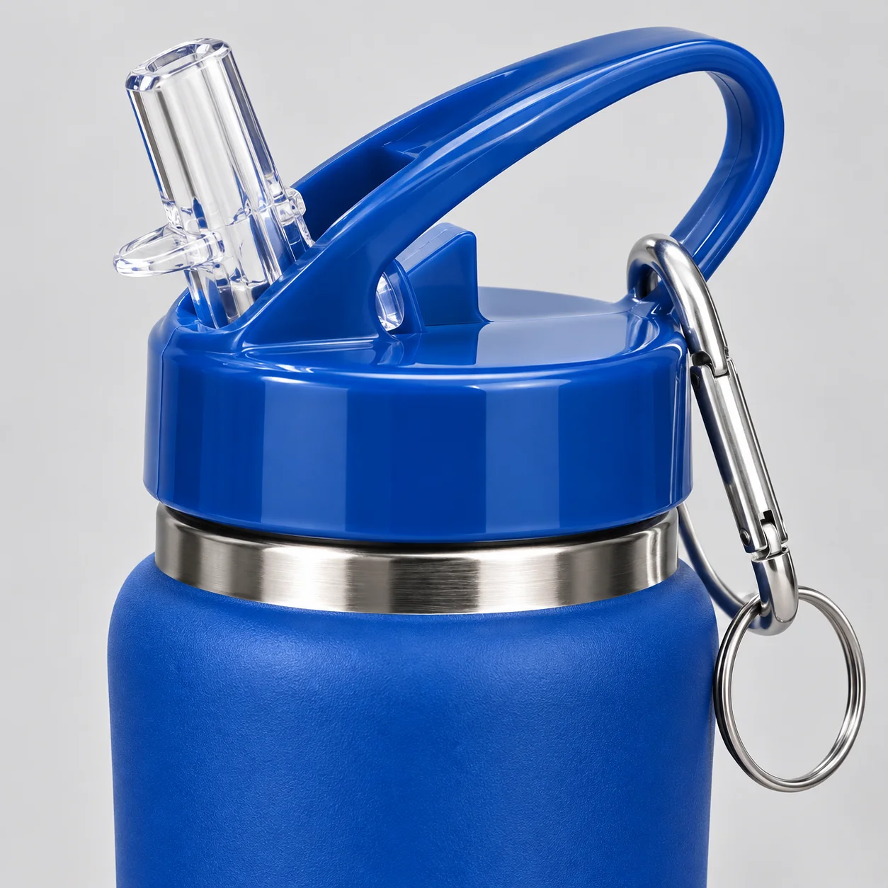 20oz Personalized Water Bottle Custom Name Stainless Steel with Straw Lid Carry Handle for Hiking Camping Travel Gift view 5