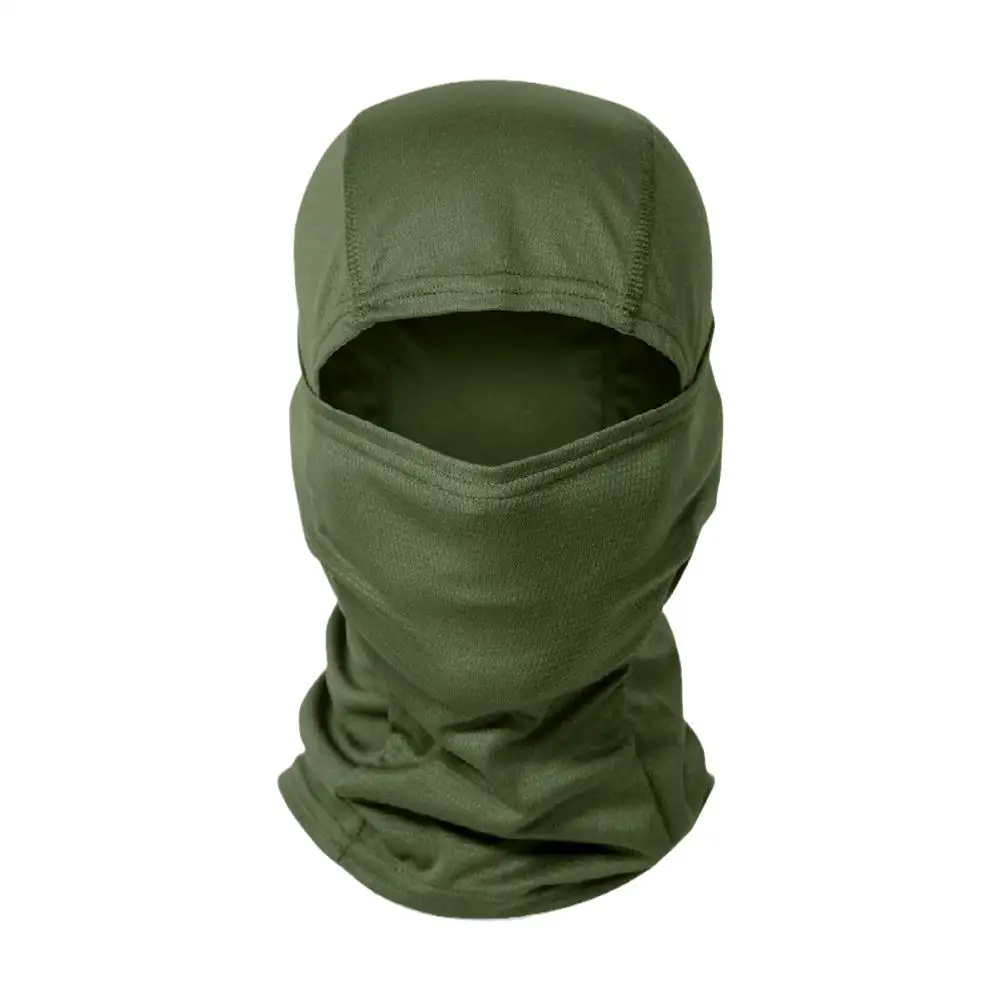 Balaclava Full Face Máscara Capa, Airsoft Caça Chapéu, Cachecol De Camuflagem, Proteção Solar, Cap Ciclismo, Verão