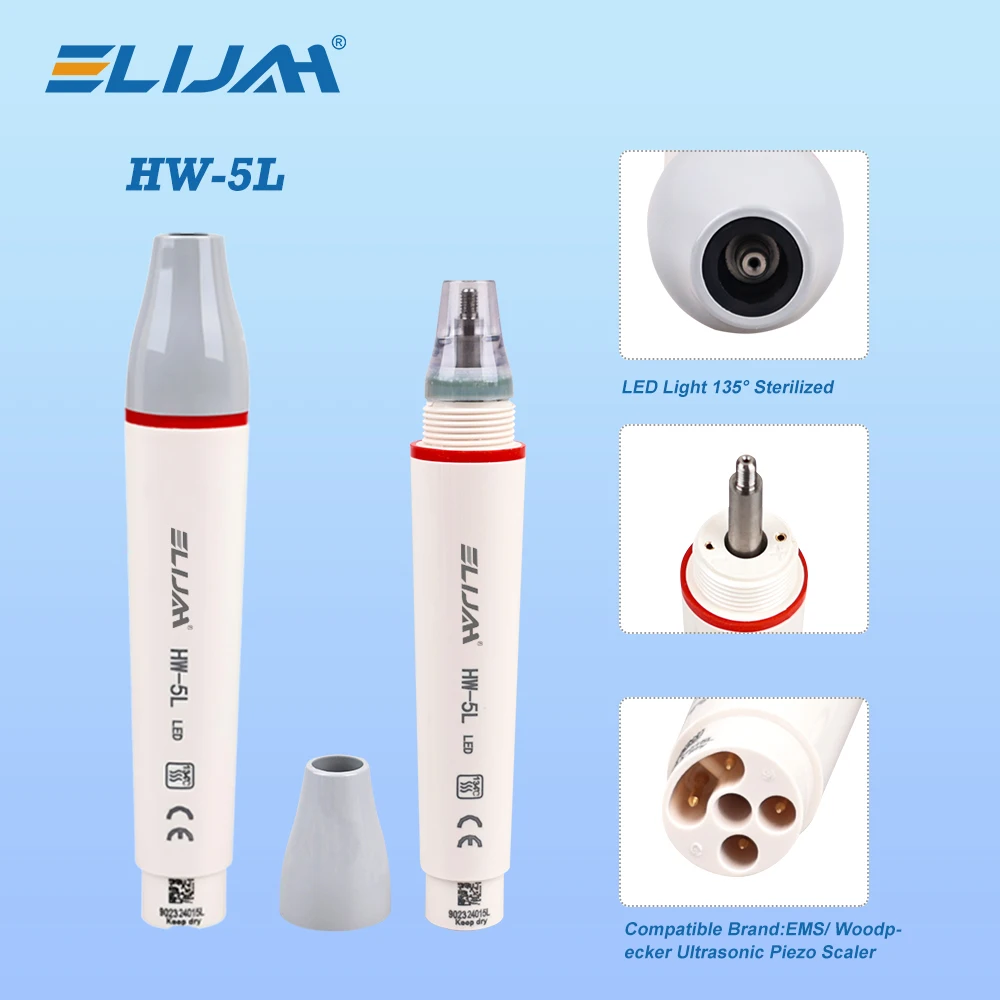 CYB013 Denspay Dental Ultrasonic Piezo Scaler Handpiece Dental LED Handle Fit for EMS WOODPECKER UDS SATELEC DTE Without Cable