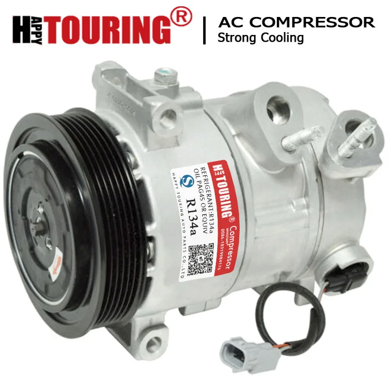 AC Compressor for Dodge Caliber Jeep Compass Patriot 2009 2010 2011 2012 2013 2014 2015 2016 2017 55111610AA 55111610AB