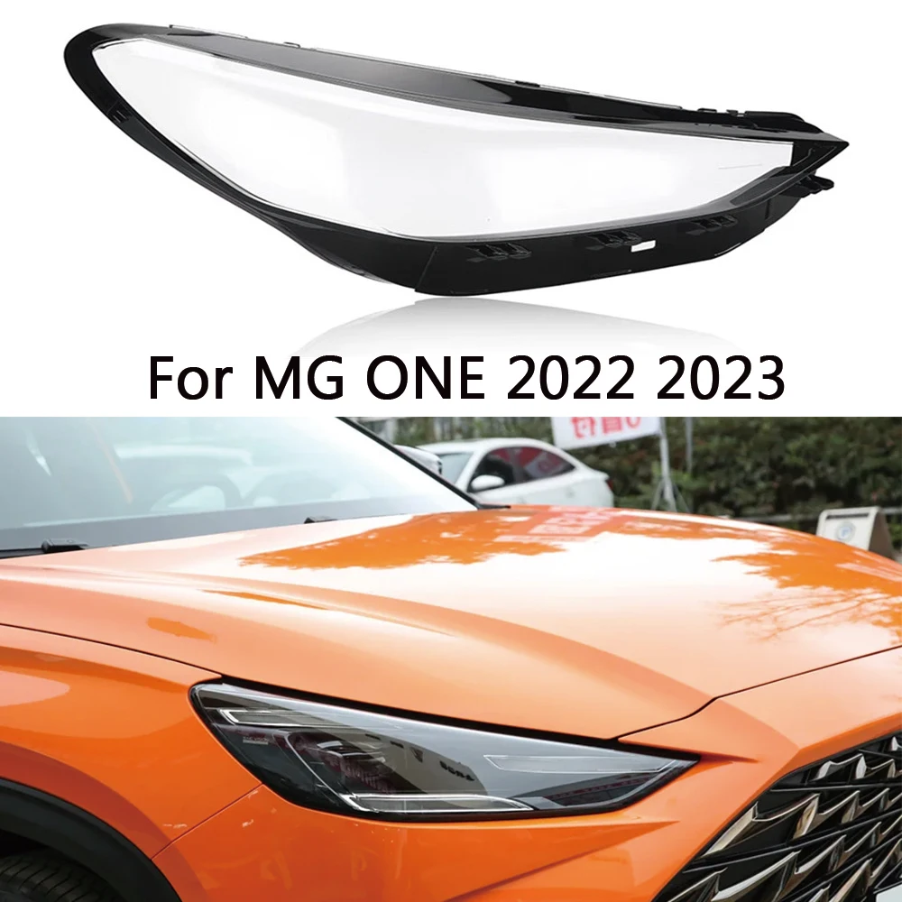 Auto Case Headlamp Caps For MG ONE 2022 2023 Car Front Headlight Lens Cover Lampshade Lampcover Head Lamp Light Glass Shell