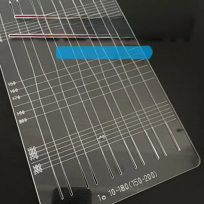 Xingchen Outdoor 5mm Thickened Grade Two Acceleration Flat Leather Ruler Elastic Flat Band Cutting Board Sewing DIY Tools