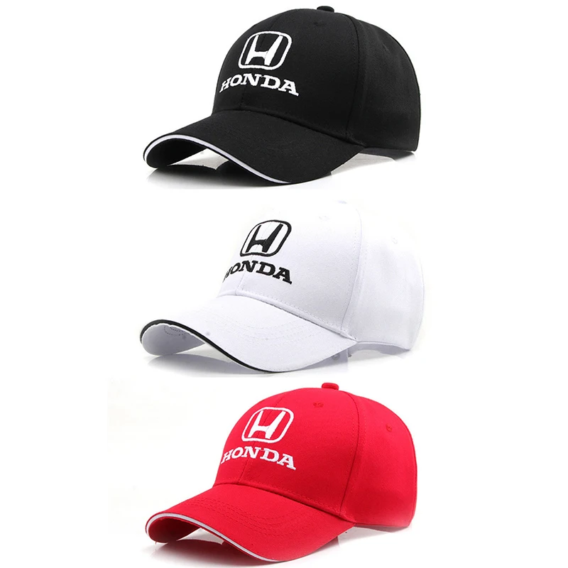 Baseball Cap Outdoor Summer Sports Hat Embroidered Men Women Baseball Cap For Honda Civic Accord CRV Hrv Jazz