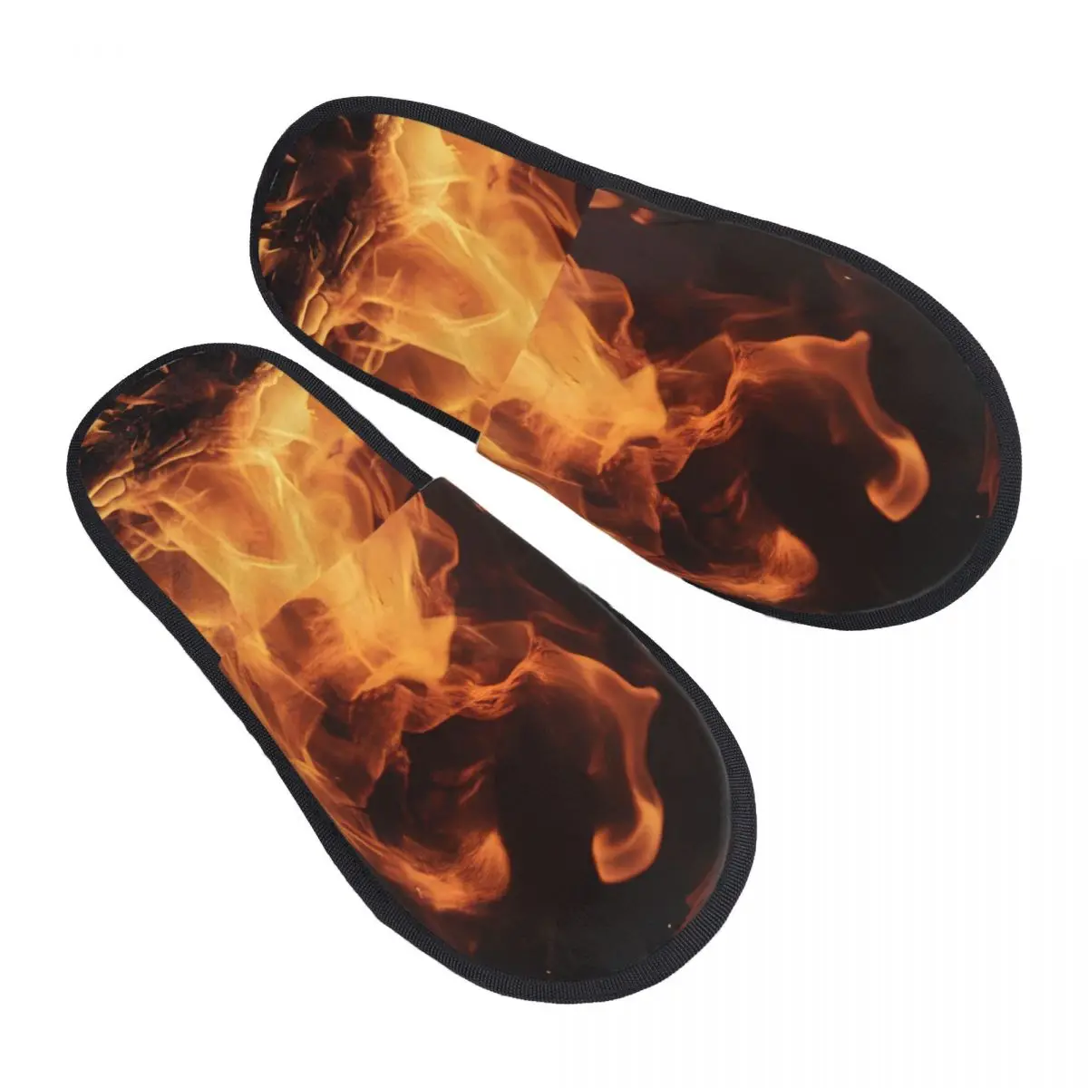 

Winter Slipper Woman Man Fluffy Warm Slippers Fire House Slippers Shoes