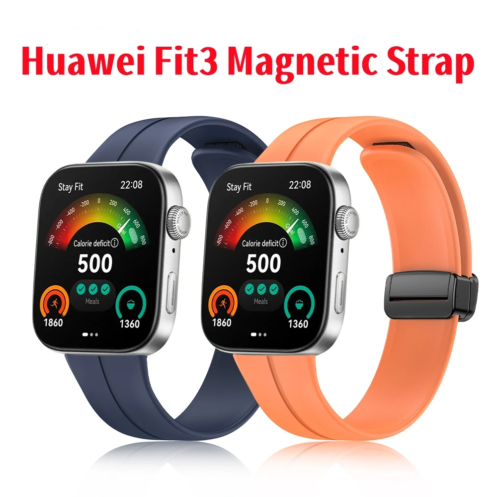 

Band For Huawei Watch Fit 3 Strap Smart watch Accessories Replacement Wristband Silicone Bracelet Correa Huawei Watch fit3 strap