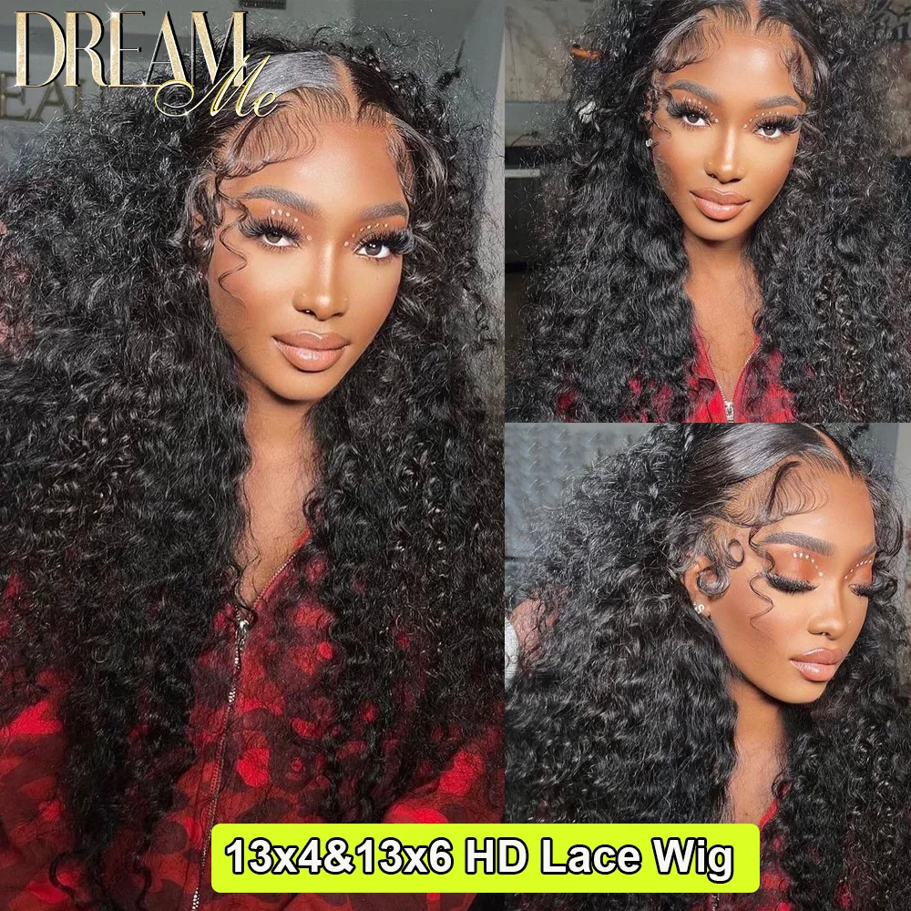 SKINLIKE HD Lace Frontal Wigs 250% 13x4 13X6 Lace Front Wigs Deep Wave Undetectable 5x5 6x6 HD Lace Closure Wig Human Hair