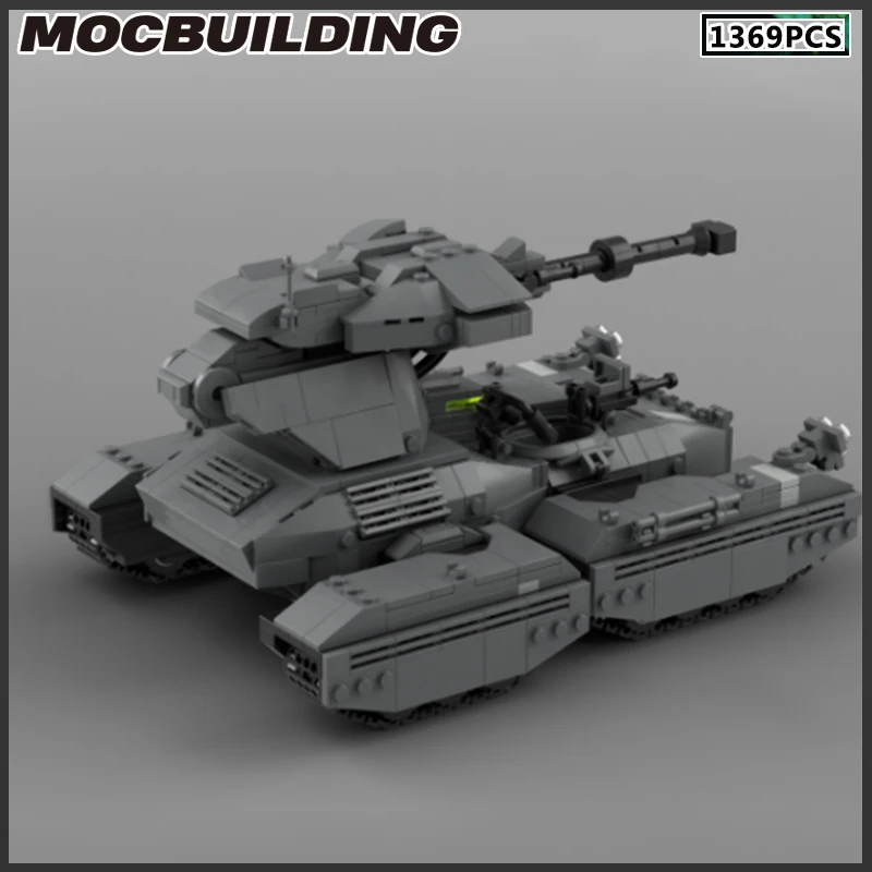 MOC Building Blocks Scorpion Tank Armored Car Model DIY Bricks Creative Assembly Toy Game Collection Christmas Gift Birthday