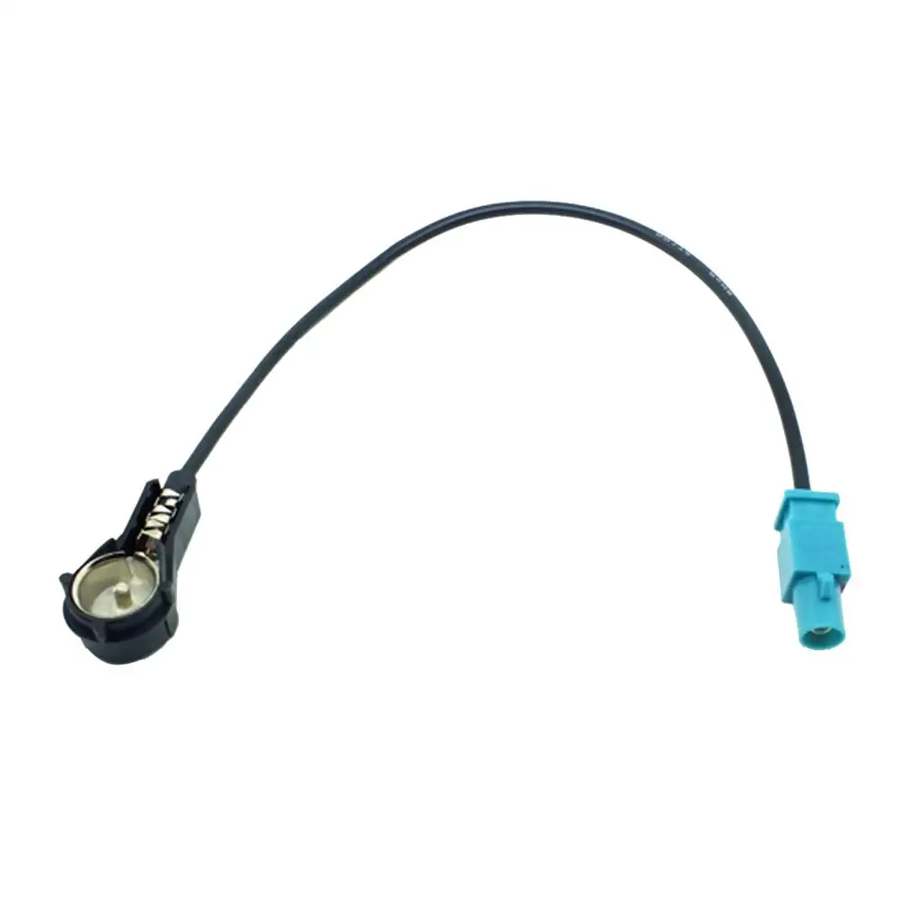 Adaptador de antena de rádio de carro Fakra Z macho longo reto para núcleo de cobre de ângulo reto ISO para uso automotivo