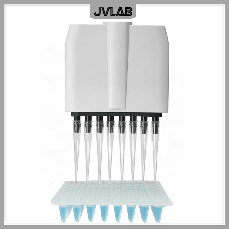 Multi-channel Pipette Eight-Channel Mechanical Adjustable Volume Pipette-TopPette Twelve-channel Pipettor Pipet 0.5~300ul OEM