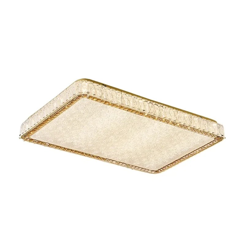 

Luxury crystal living room chandelier luxury light luxury villa bedroom dining room square atmosphere advanced warm chandelier