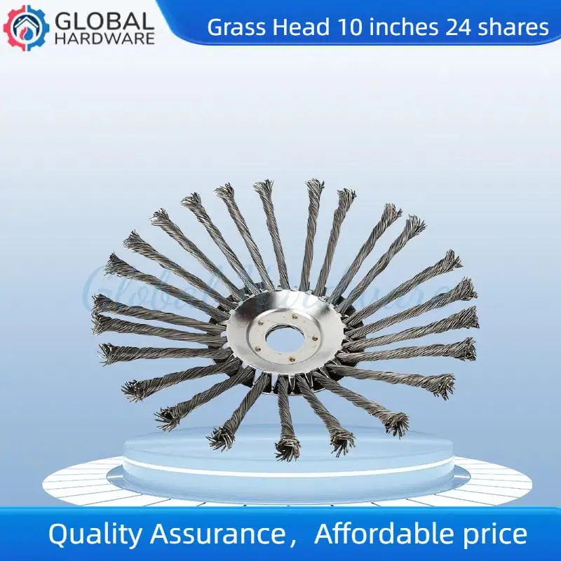 رأس قطع أسلاك الجزازة الجديد مقاس 10 بوصات والزهرة مناسب لملحقات جزازات الحدائق متعددة الوظائف