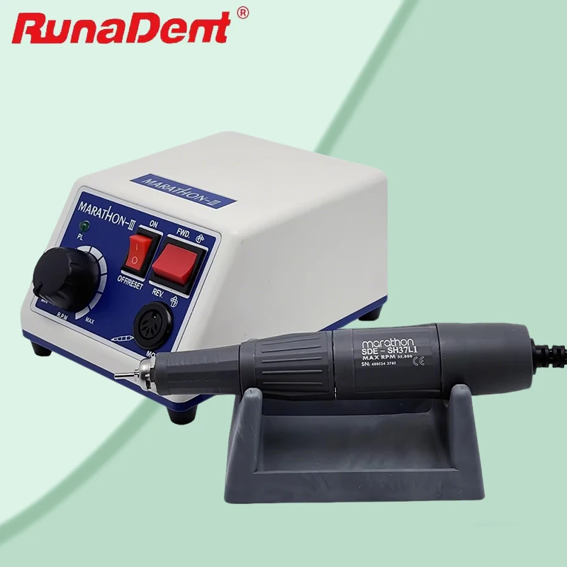 

set Dental Lab SMT Marathon Motor Machine H37L1 Handpiece, 35K RPM, 110V/220V N3 Micromotor