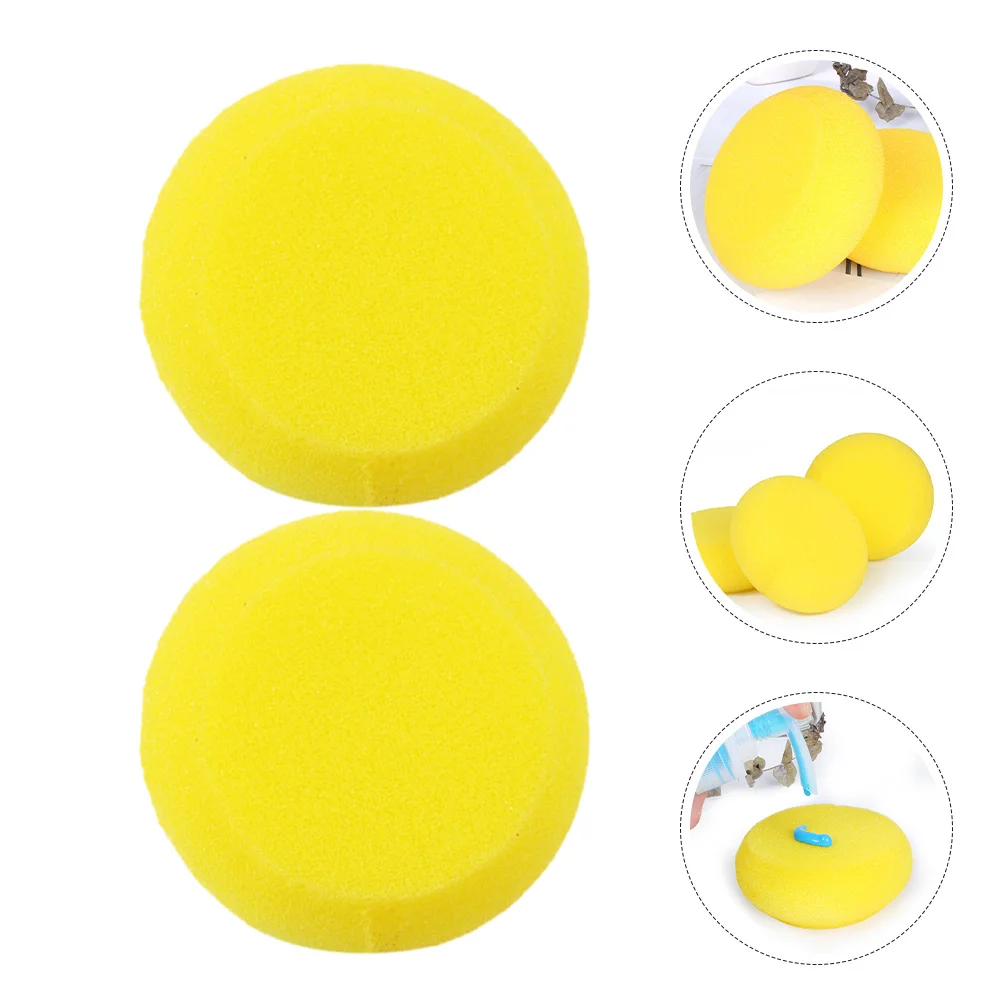 

10Pcs Round Sponge Paint Brushes Kids Child Sponge Painting Brushes Kit Soft Easy Use Watercolor Crafts Pottery Clay