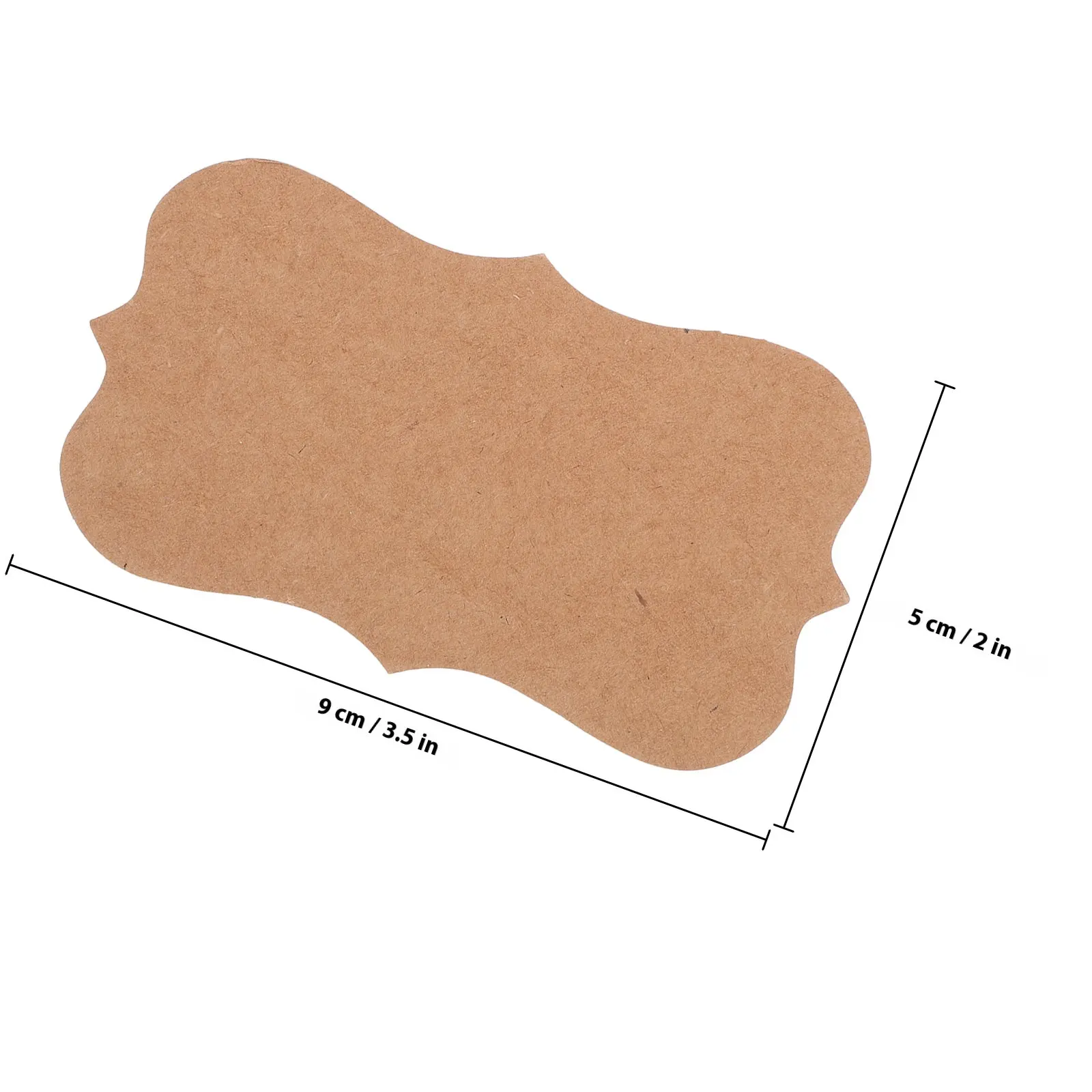100 pcs Blank Memo Cards – Decorative Index Cards, Lightweight Cardstock for Notes & Business