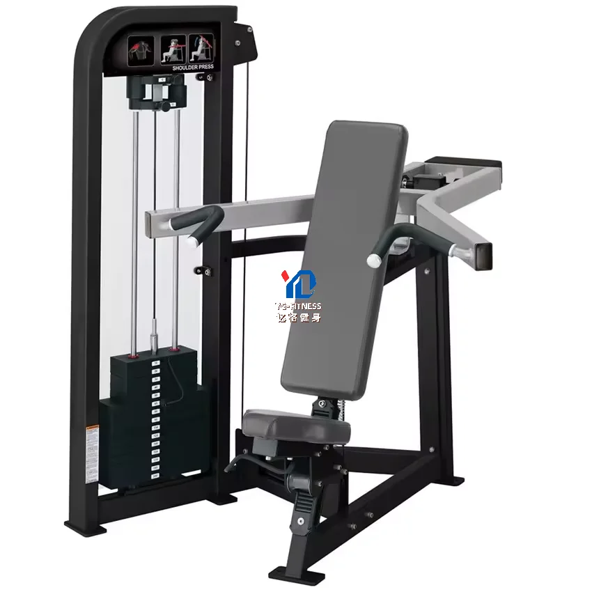 YG FITNESS YG-8002 popular seated shoulder press Press Trainer Insert fitness equipment for muscle improvement