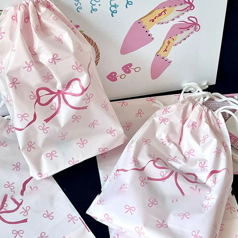 Cute Butterfly Bow Candy Bag for Wedding Favor; Elegant Portable Gift Bag for Birthday Party.