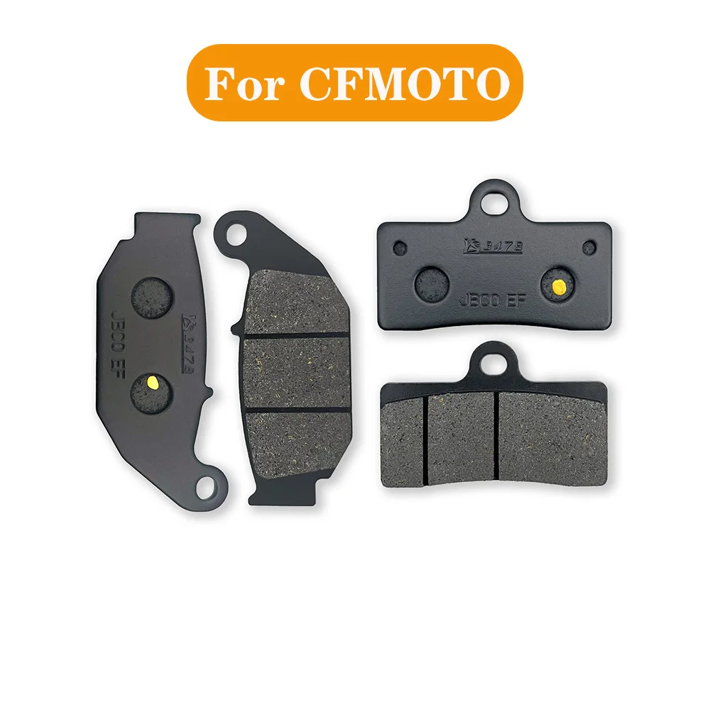 

Motorcycle Brake Pads For CFMOTO 250NK China Fourth Airlines Special Edition 250SR-CF250-6 250SR SR250 Front and Rear Brake Pads