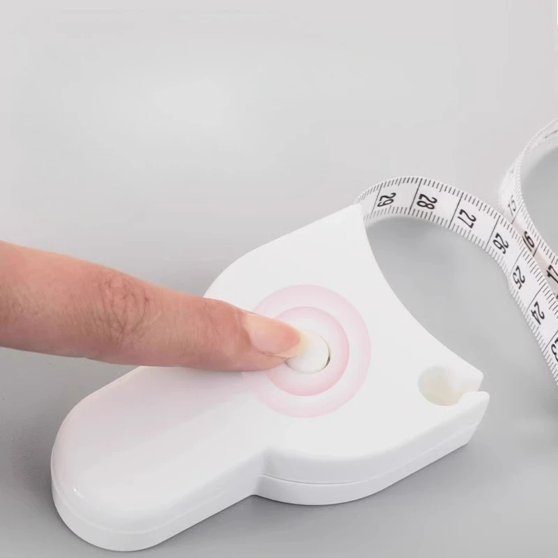 Automatic Telescopic Tape Body Measuring Tape Retractable Soft Centimeter Tape For Fitness Chest Waist Hip Self Measuring Tools