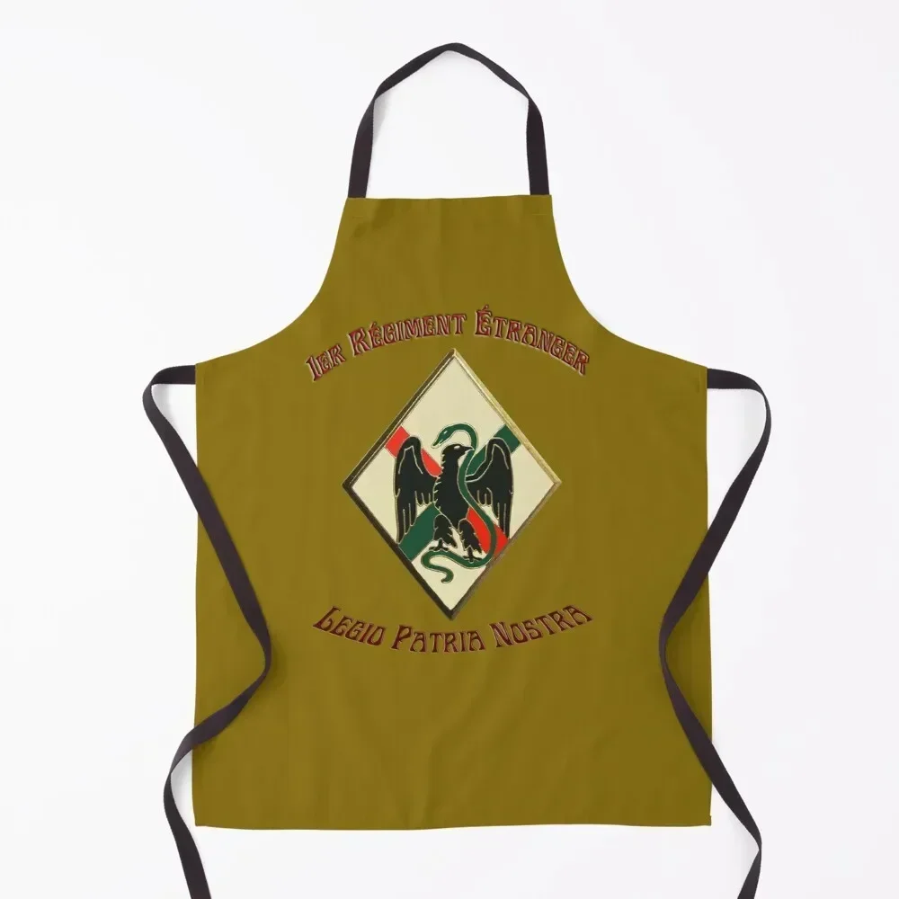 

French Foreign Legion 1st Regiment Apron Ladies Men'ss kitchen jacket woman Chef Uniform Apron