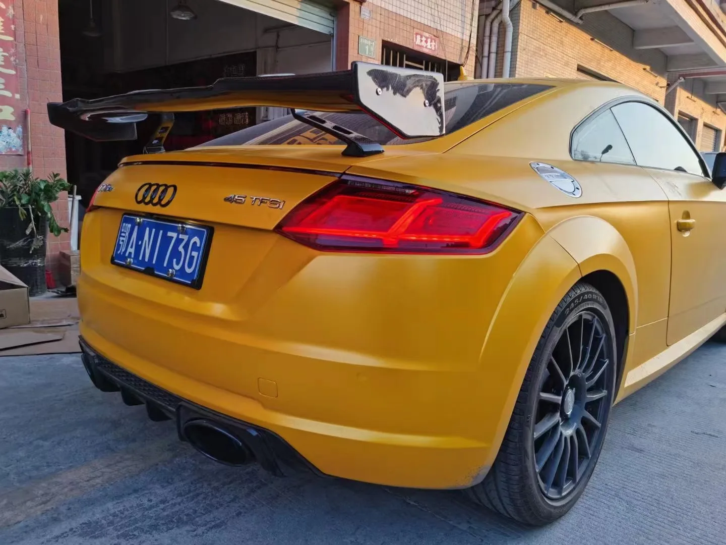 Carbon Fiber Spoiler For Audi R8 V8 V10 GT 2007 2008 2009 2010 2011 2012 2013 2014 2015 Wing Lip Spoilers