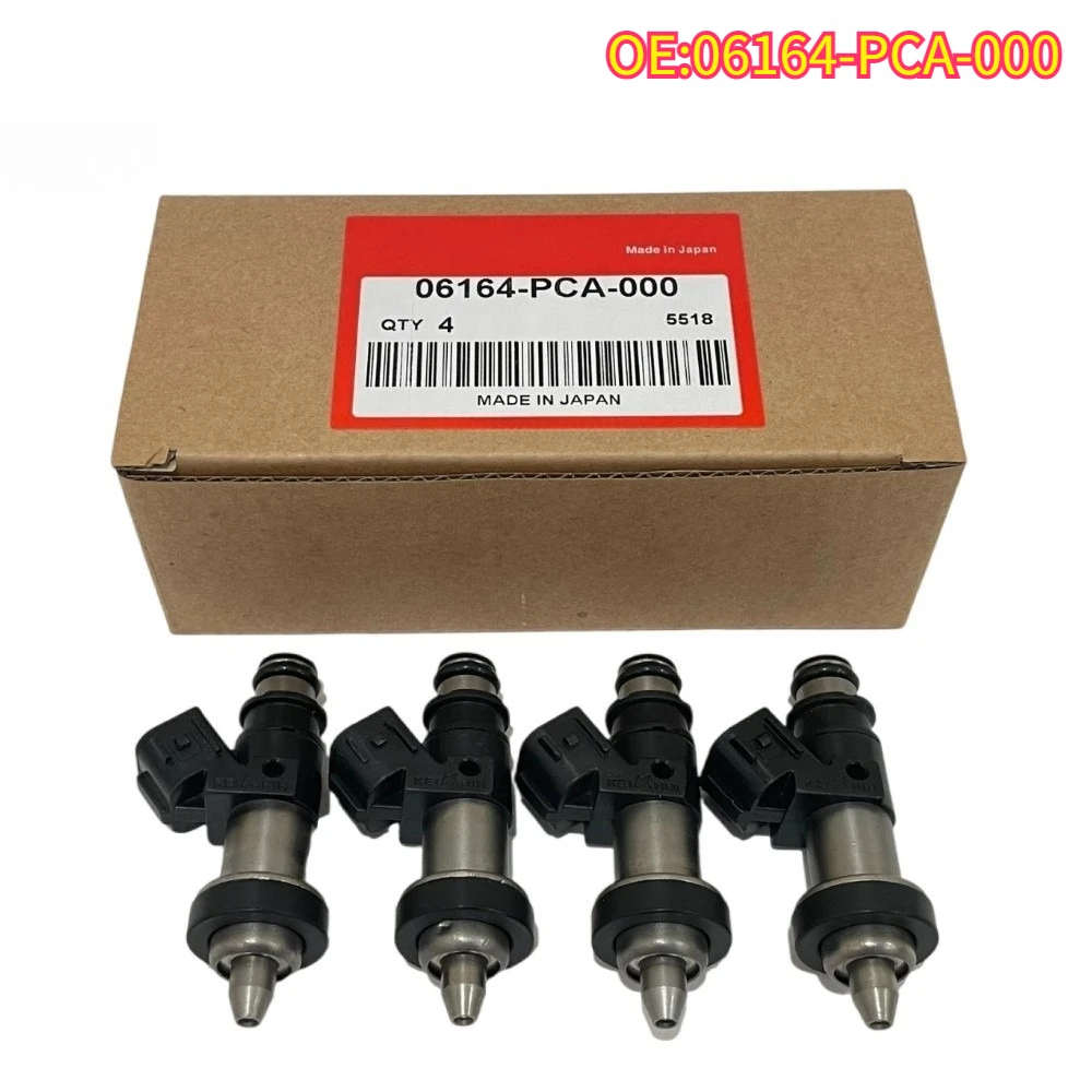 

High quality New For 4pcs 06164-P0F-000 Injector Nozzle Honda Prelude Accord Odyssey 06164P0A000