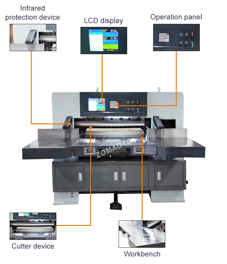 Best Smart Big Size Paper Cutting Machine Prices