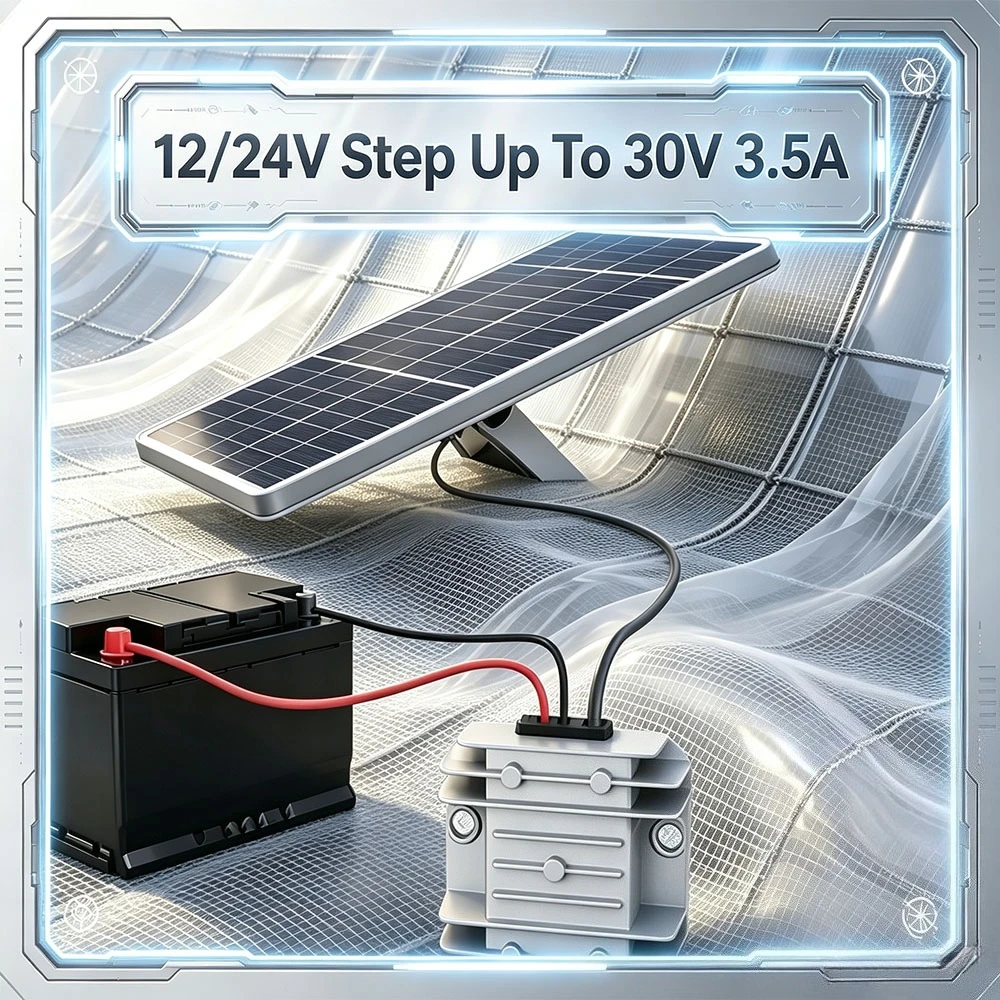 Adapter Starlink Mini Power Supply DC 12/24V Step Up To 30V 3.5A Power Converter 9-28V Input Conversion Kit For Truck RV Marine
