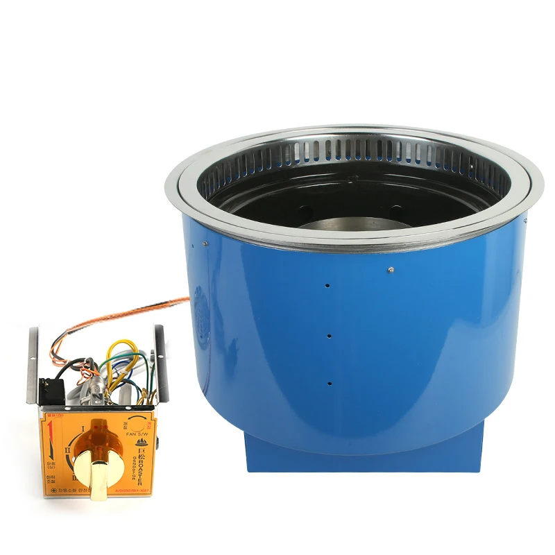 Commercial  Restaurant Gas BBQ Grill Home Indoor Smokeless Butane Barbeacue Hrill Upper Exhaust Grill