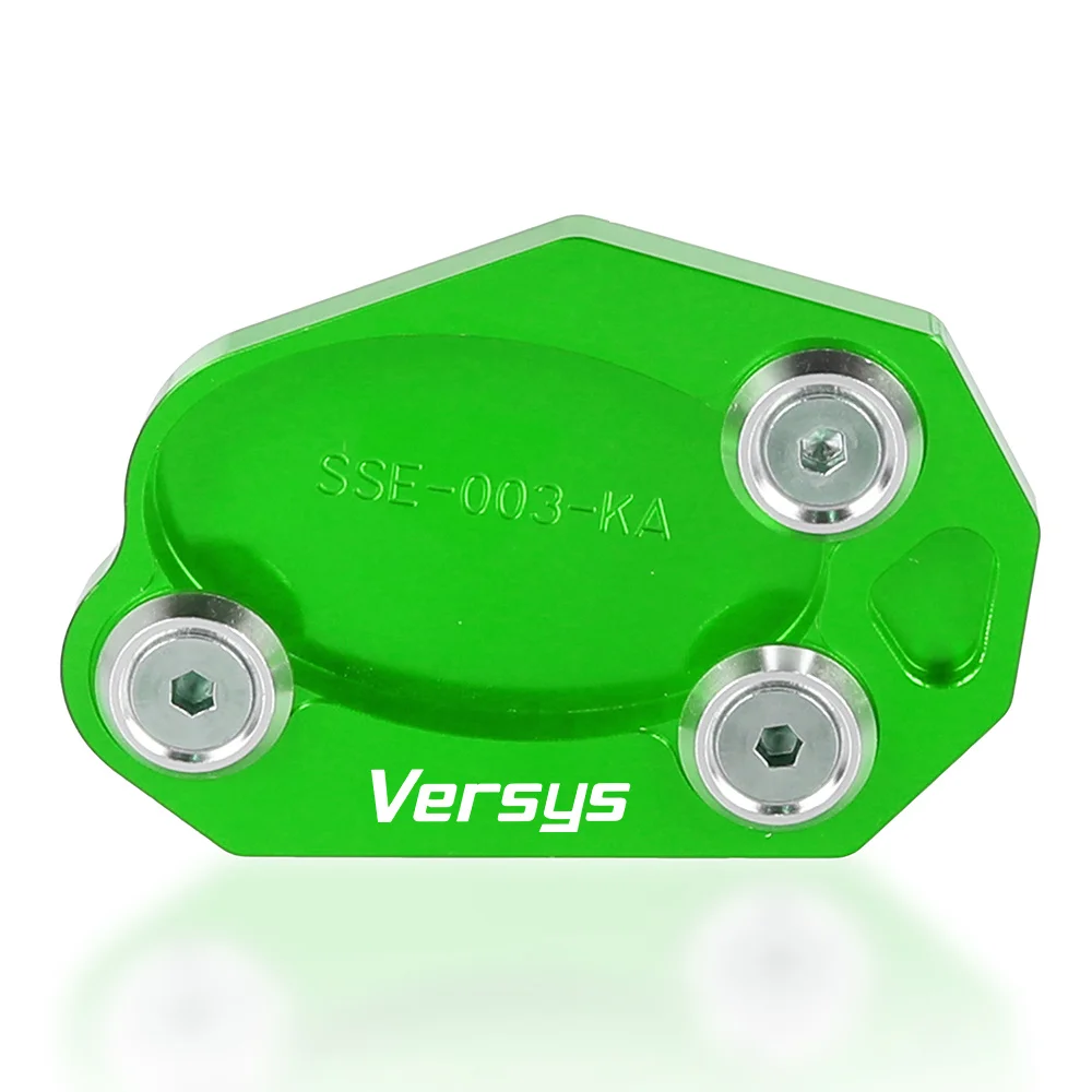 Traîneau d\'agrandisseur de béquille latérale Versys 650 1000 X300 Moto Versys650 07-09 pour Kawasaki VERSYS-X300 ABS 2016-2023