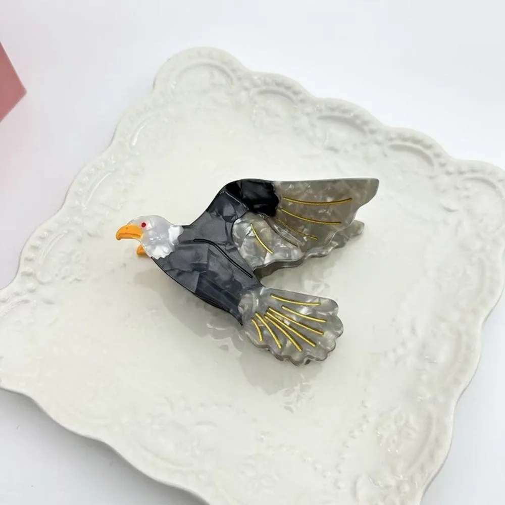 Sweet Parrot Acetic Acid Hair Claw Penguin Swallow Bird Hair Clip Headwear Korean Style Cartoon Animal Shark Clip Female