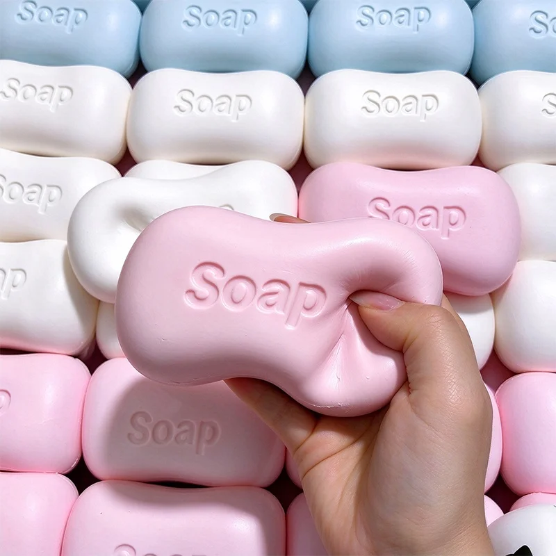 Squishy Soap Fidget Toy Soft Slow Rising Simulation Soap Squeeze Stress Ball Toys ASMR Anti Stress Release Hand Gift Toy