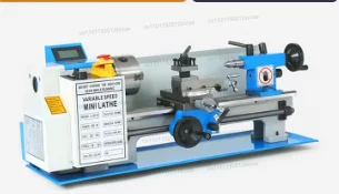 Cj0618-350 precision mini lathe - compact, home-use 210v multifunctional woodworking & metalworking machine