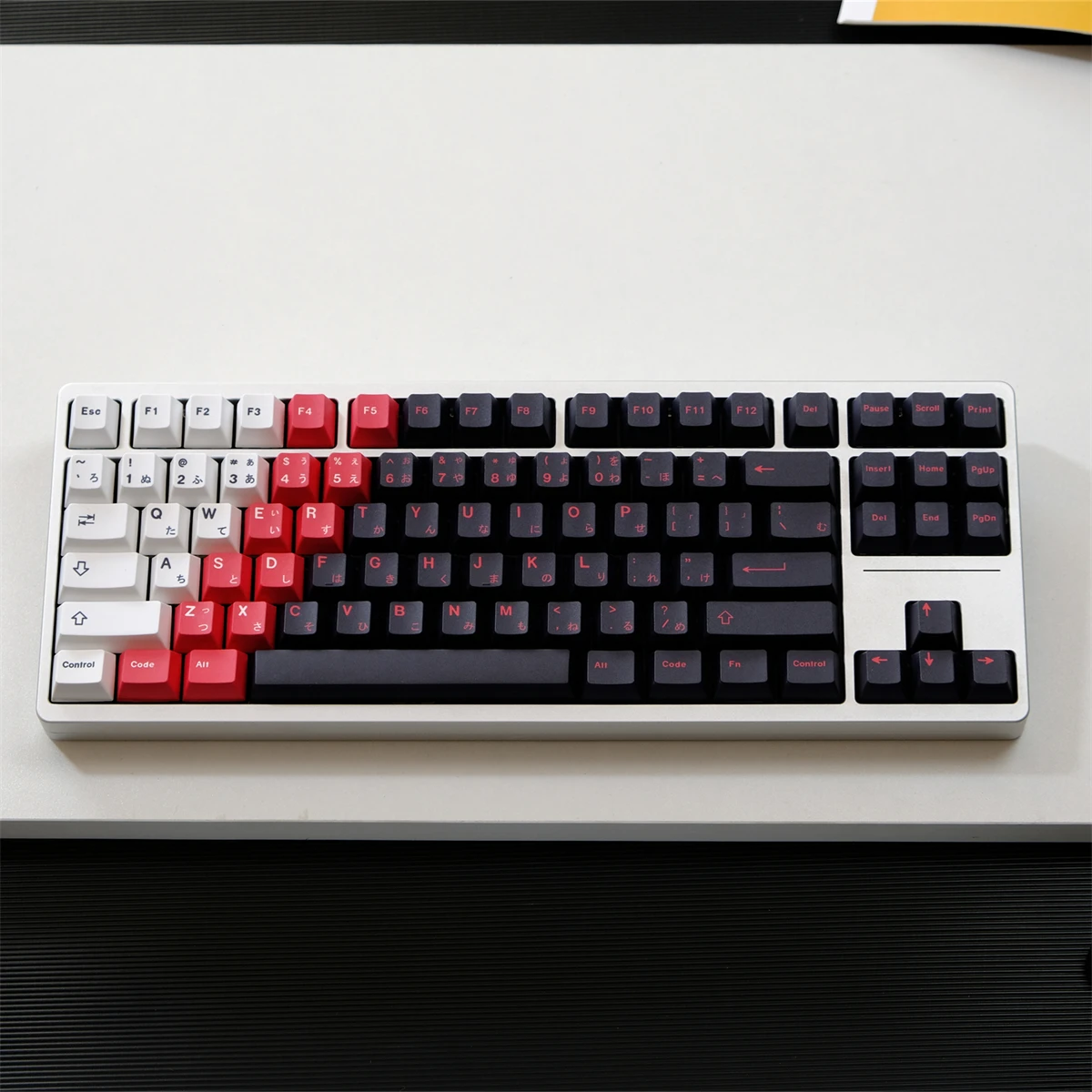 Imagem -03 - Samurai Dye Sublimação Keycaps 129 Chaves Keycap Perfil Cereja Switches mx Teclado Mecânico Cor Gradiente