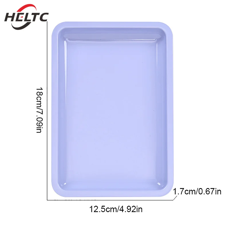 صحن حلويات مستطيلي صلب مقاوم للصدأ ، صينية وجبات خفيفة على الطراز الياباني ، فواكه مجففة ، أدوات طاولة فوضيّة #6