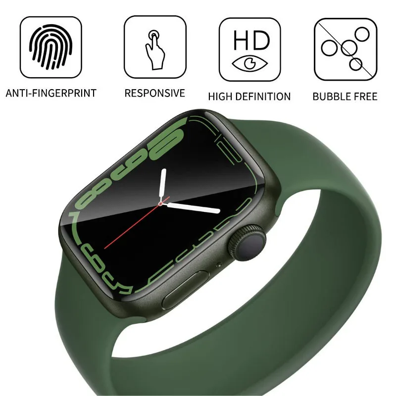 Screen Protector for Apple Watch Film 10 9 8 7 6 SE 5 42MM 46MM 40MM 41MM 44MM 45MM Ceramic Film for IWatch Ultra 49MM Not Glass