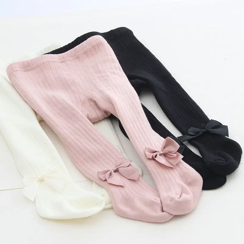 More Winter Baby Pantyhose Female Baby Tights Spring Autumn Children Render Pantyhose Toddler Girl Princess Tight