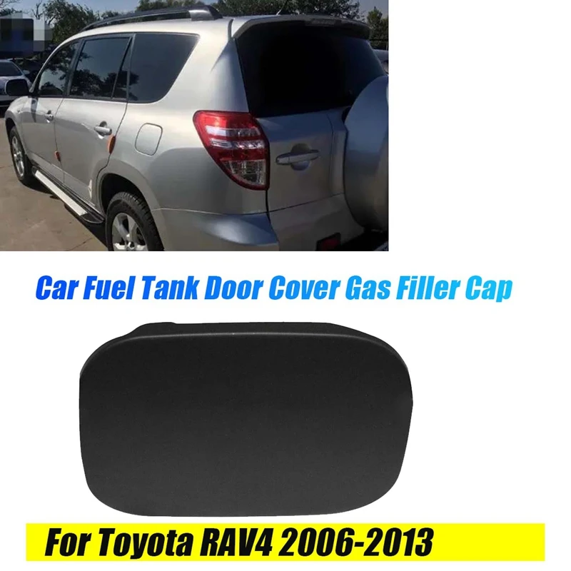 Car Fuel Tank Door Cover Gas Lid Cap For Toyota RAV4 2006-2013 Fuel Filler Cap Assembly Accessories