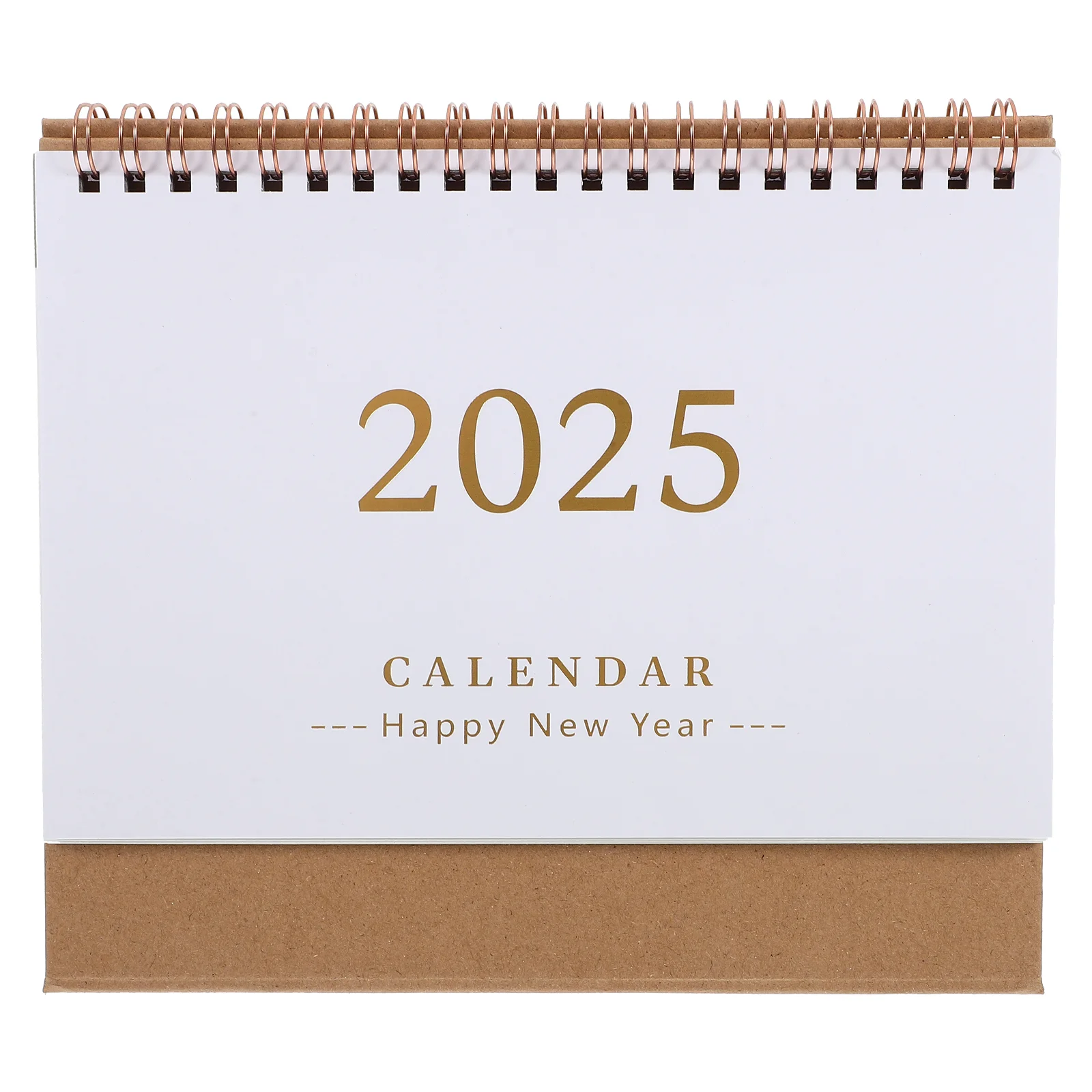 2025 calendário de mesa material de escritório uso diário mês doméstico em pé maquiagem advento decorar versão coreana papel mini relógio