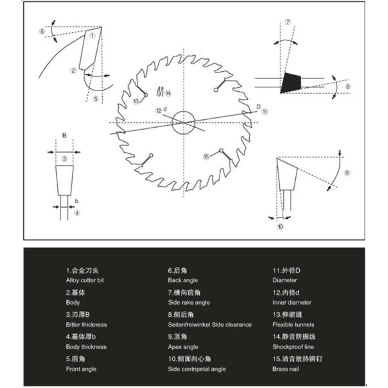 Factory Supply Solid Wood Fine Cutting Saw Blade 300 × 3.2 × 30 × 28T/48T Mono-Blade Saw Panel Saw Wholesale