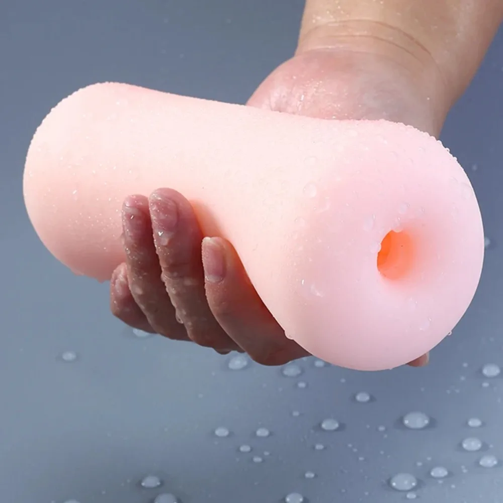 Manual Masturbator Soft Silicone Realistic Anal Artificial Pocket Pussy Penis Exerciser Suitable for Beginners Erotic Sex Toys view 2