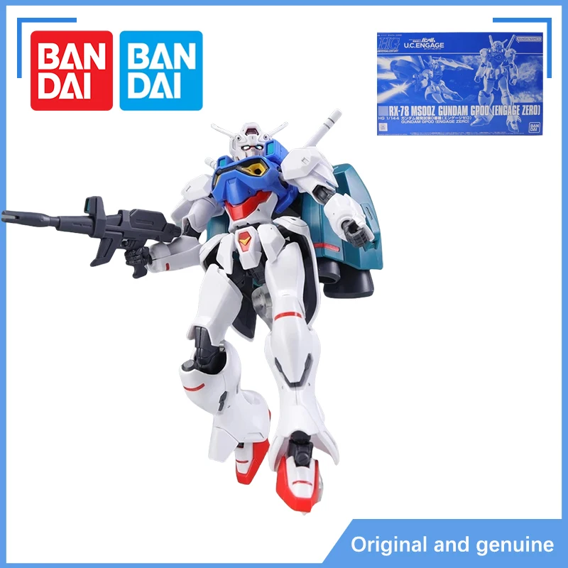 Bandai Gundam Anime Figures HG PB RX-78 MS00Z Gundam GP00 (Engage Zreo) Action Figure Assembly Model Toys Gifts